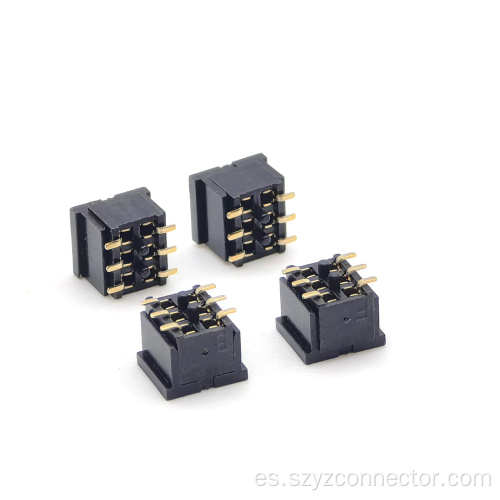 Encabezado femenino de 2.0 mm Dual fila SMT